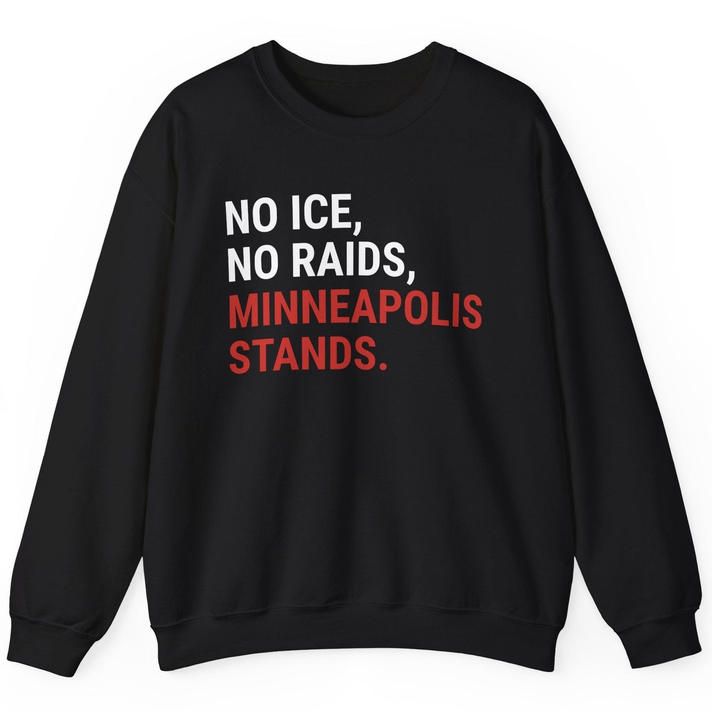 No ICE, No Raids, Minneapolis Stands.